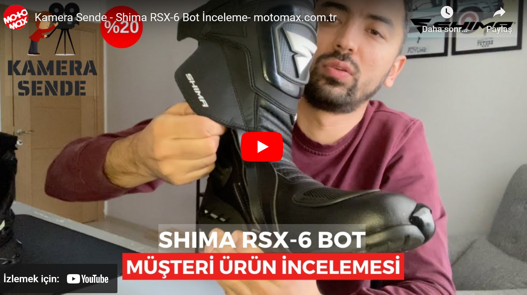 Kamera Sende - Shima RSX-6 Bot İnceleme