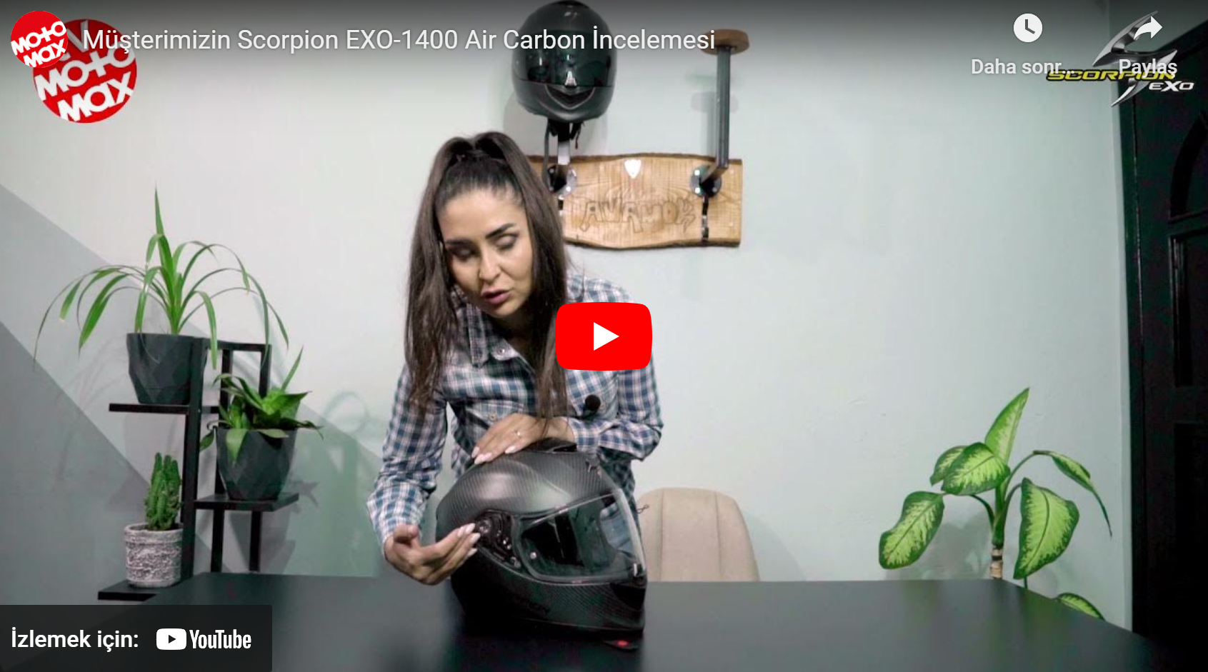 Müşterimizin Scorpion EXO-1400 Air Carbon İncelemesi