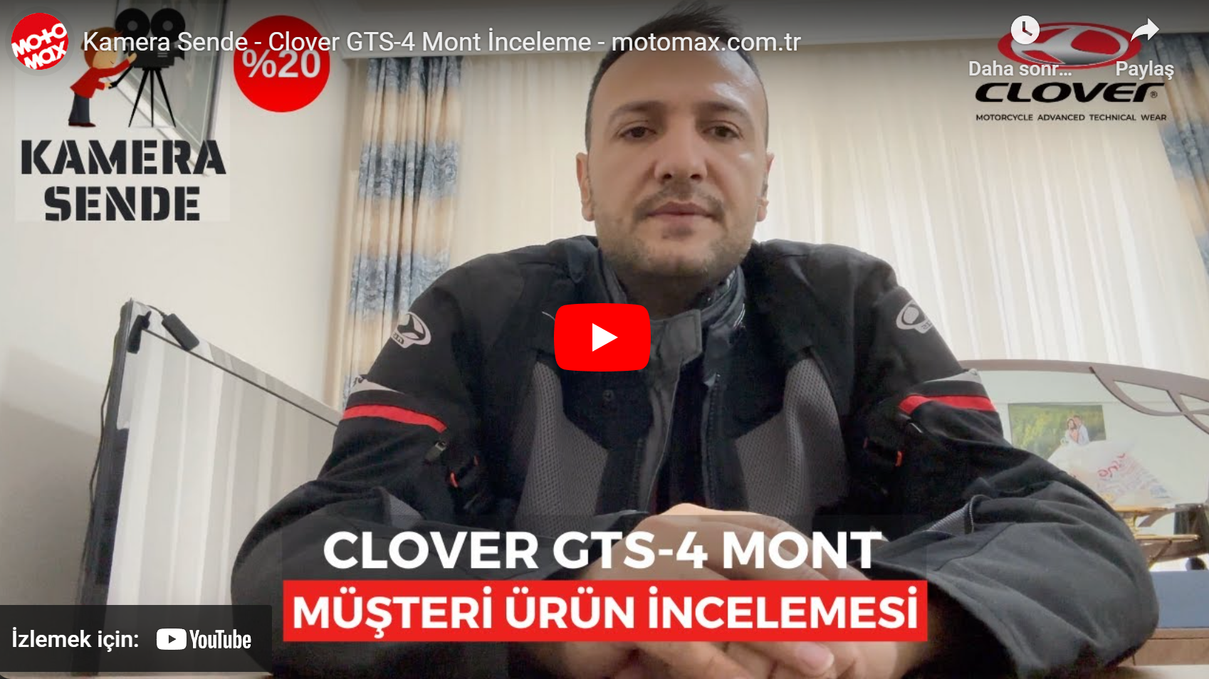 Kamera Sende - Clover GTS-4 Mont İnceleme