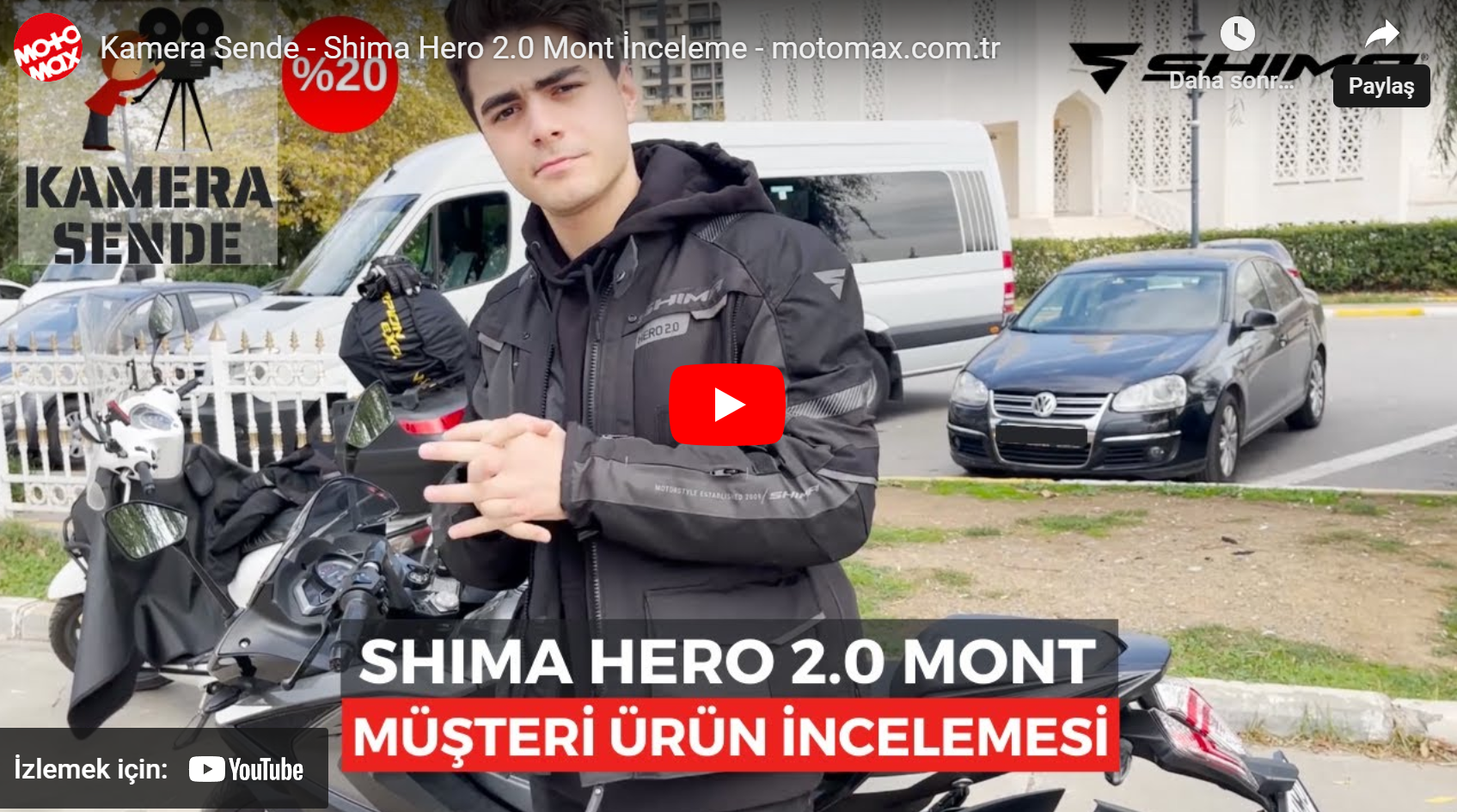 Kamera Sende - Shima Hero 2.0 Mont İnceleme