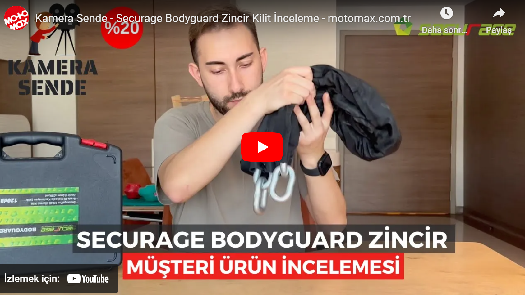 Kamera Sende - Securage Bodyguard Zincir Kilit İnceleme