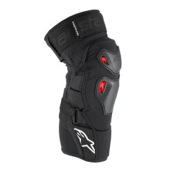 Alpinestars Bionic Pro Plasma Diz Koruma Siyah / Beyaz / Kırmızı - 1