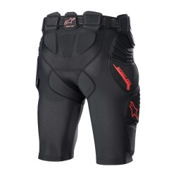 Alpinestars Bionic Pro Şort Kalça Koruma Siyah / Kırmızı - 2