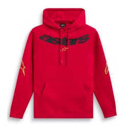 Alpinestars Elliptic Hoodie Kapüşonlu Sweatshirt Kırmızı - 1