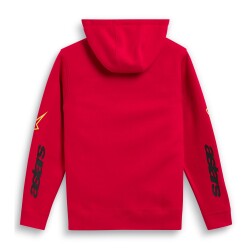 Alpinestars Elliptic Hoodie Kapüşonlu Sweatshirt Kırmızı - 2