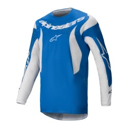 Alpinestars Fluid Haul Off-Road Motosiklet Jerseyi Mavi / Beyaz 