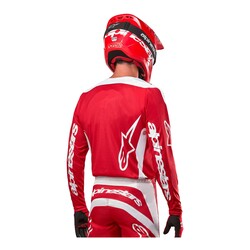 Alpinestars Fluid Lurv Kros Motor Jerseyi Kırmızı / Beyaz - 2