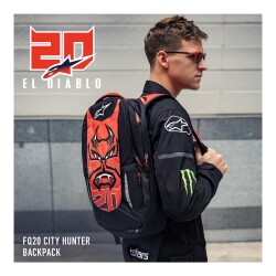 Alpinestars FQ20 City Hunter Sırt Çantası Siyah / Kırmızı / Beyaz - 3