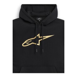 Alpinestars Gilded Hoodie Kapüşonlu Sweatshirt Siyah / Altın - 3