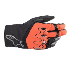 Alpinestars Hyde XT DS WP Korumalı Motosiklet Eldiveni Kırmızı / Siyah - 1