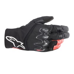 Alpinestars Hyde XT DS WP Korumalı Motosiklet Eldiveni Siyah / Kırmızı - 1