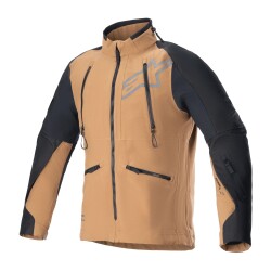 Alpinestars Hyde XT DS XF Off-Road Korumalı Motosiklet Montu Kahverengi / Siyah - 1