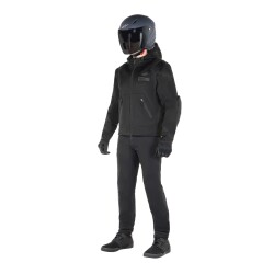 Alpinestars Moflow Air Tech Hoodie Korumalı Motosiklet Montu Siyah / Siyah - 3