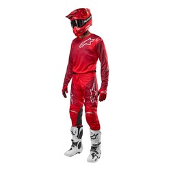 Alpinestars Racer Hoen Kros Motor Jerseyi Kırmızı - 3