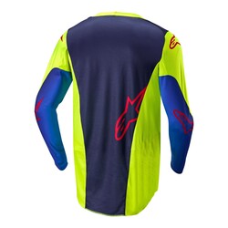 Alpinestars Racer Hoen Kros Motor Jerseyi Sarı / Mavi / Kırmızı - 2