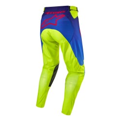 Alpinestars Racer Hoen Kros Motosiklet Pantolonu Sarı / Mavi / Kırmızı - 2