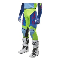 Alpinestars Racer Hoen Kros Motosiklet Pantolonu Sarı / Mavi / Kırmızı - 3