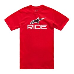 Alpinestars RIDE 4 CSF Tişört Kırmızı / Beyaz / Siyah 