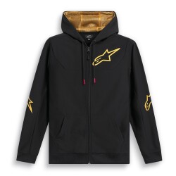 Alpinestars Sessions V3 Hoodie Kapüşonlu Sweatshirt Siyah / Altın - 1