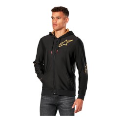 Alpinestars Sessions V3 Hoodie Kapüşonlu Sweatshirt Siyah / Altın - 4