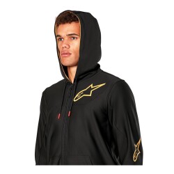 Alpinestars Sessions V3 Hoodie Kapüşonlu Sweatshirt Siyah / Altın - 6