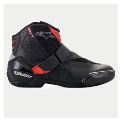 Alpinestars SMX-1 R V2 VENTED Korumalı Motosiklet Botu Siyah / Kırmızı - 7