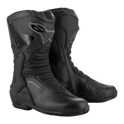 Alpinestars SMX-6 V3 Goretex Korumalı Motosiklet Botu Siyah / Koyu Gri - 1