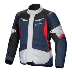 Alpinestars ST-1 WP Korumalı Motosiklet Montu Mavi / Gri / Siyah / Kırmızı 