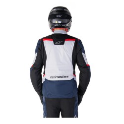 Alpinestars ST-1 WP Korumalı Motosiklet Montu Mavi / Gri / Siyah / Kırmızı - 4