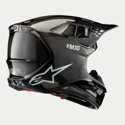 Alpinestars STECH SM10 Off-Road Kaskı Siyah / Beyaz - 4