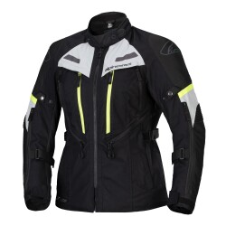 Alpinestars Stella Bogota Pro Drystar Korumalı Kadın Motosiklet Montu Siyah / Gri / Sarı - 1