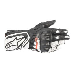 Alpinestars Stella SP-8 V3 Korumalı Kadın Motosiklet Eldiveni Siyah / Beyaz - 1