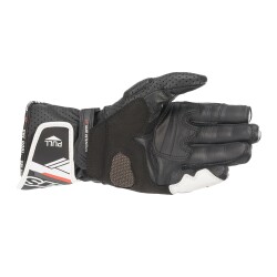 Alpinestars Stella SP-8 V3 Korumalı Kadın Motosiklet Eldiveni Siyah / Beyaz - 2