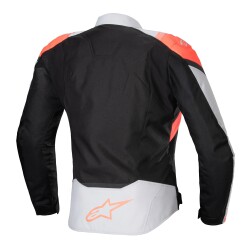 Alpinestars Stella T-JAWS V4 WP Korumalı Kadın Motosiklet Montu Siyah / Gri / Oranj - 2