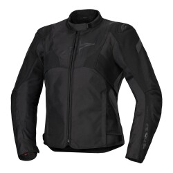 Alpinestars Stella T-JAWS V4 WP Korumalı Kadın Motosiklet Montu Siyah / Siyah 