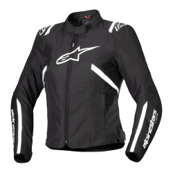 Alpinestars Stella T-SPS V2 Korumalı Kadın Motosiklet Montu Siyah / Beyaz 