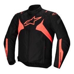 Alpinestars T-JAWS V4 WP Korumalı Motosiklet Montu Siyah / Kırmızı - 1