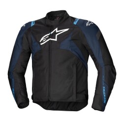 Alpinestars T-JAWS V4 WP Korumalı Motosiklet Montu Siyah / Mavi 