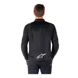 Alpinestars T-SPS V2 WP Korumalı Motosiklet Montu Siyah / Beyaz / Kırmızı - 4