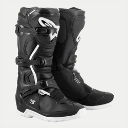 Alpinestars Tech-3 Enduro WP Korumalı Motosiklet Botu Siyah / Beyaz - 1