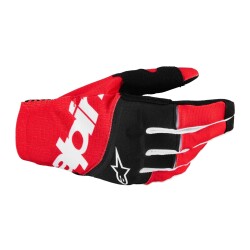 Alpinestars Techstar Off-Road Eldiveni Kırmızı / Siyah 