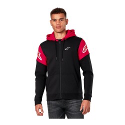 Alpinestars Velocity Hoodie Kapüşonlu Sweatshirt Siyah / Kırmızı - 5