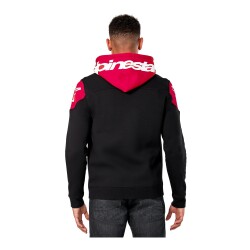 Alpinestars Velocity Hoodie Kapüşonlu Sweatshirt Siyah / Kırmızı - 6