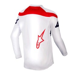 Alpinestars Youth Racer Hana Genç Kros Motosiklet Jersey Kırmızı / Beyaz - 2