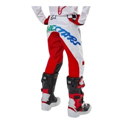 Alpinestars Youth Racer Hana Genç Kros Motosiklet Pantolonu Beyaz / Kırmızı - 4