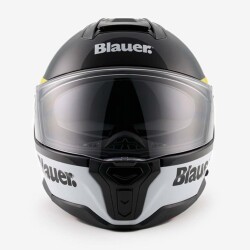 Blauer FF01 Fiber Kapalı Motosiklet Kaskı Siyah - 3