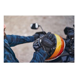 Shima Spark 2.0 Korumalı Motosiklet Eldiveni Siyah - Thumbnail